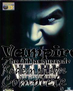 Box art for Vampire - The Masquerade Redemption