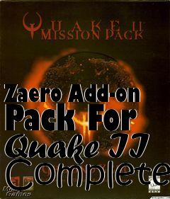 Box art for Zaero Add-on Pack For Quake II