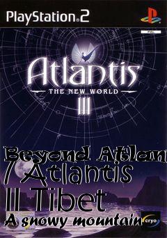 Box art for Beyond Atlantis / Atlantis II