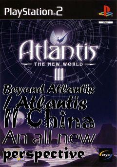 Box art for Beyond Atlantis / Atlantis II