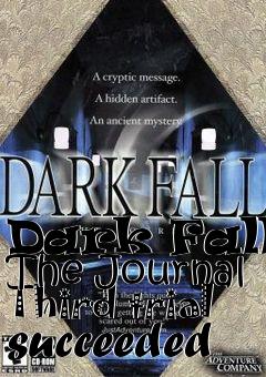 Box art for Dark Fall: The Journal