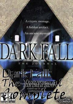 Box art for Dark Fall: The Journal