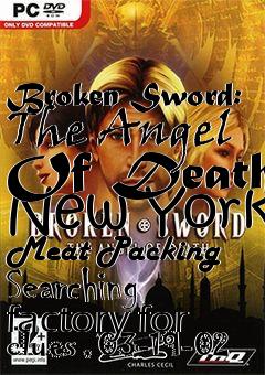 Box art for Broken Sword: The Angel Of Death