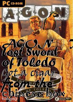 Box art for AGON  The Lost Sword of Toledo