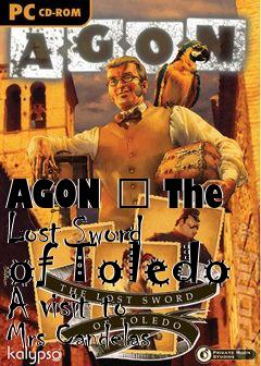 Box art for AGON  The Lost Sword of Toledo