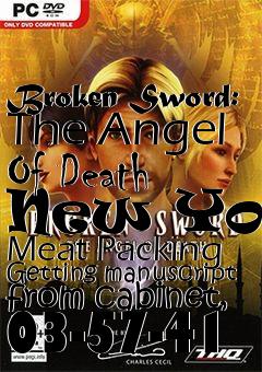 Box art for Broken Sword: The Angel Of Death