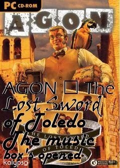 Box art for AGON  The Lost Sword of Toledo