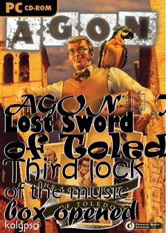 Box art for AGON  The Lost Sword of Toledo