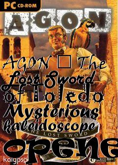 Box art for AGON  The Lost Sword of Toledo