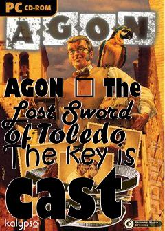 Box art for AGON  The Lost Sword of Toledo