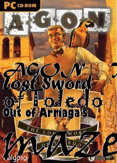 Box art for AGON  The Lost Sword of Toledo