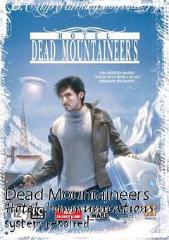 Box art for Dead Mountaineers Hotel