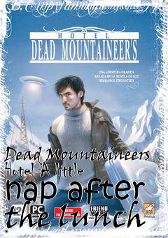 Box art for Dead Mountaineers Hotel