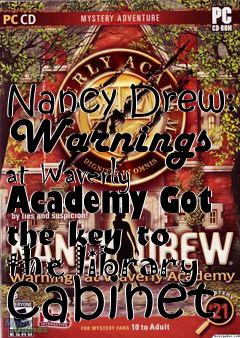 Box art for Nancy Drew: Warnings at Waverly Academy