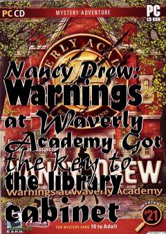 Box art for Nancy Drew: Warnings at Waverly Academy