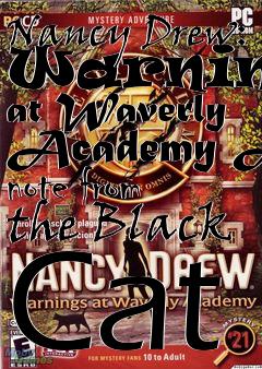 Box art for Nancy Drew: Warnings at Waverly Academy