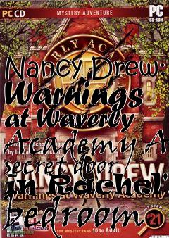 Box art for Nancy Drew: Warnings at Waverly Academy