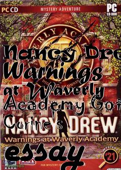 Box art for Nancy Drew: Warnings at Waverly Academy