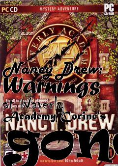 Box art for Nancy Drew: Warnings at Waverly Academy