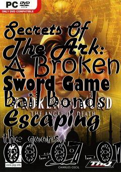 Box art for Secrets Of The Ark: A Broken Sword Game