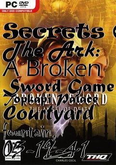 Box art for Secrets Of The Ark: A Broken Sword Game