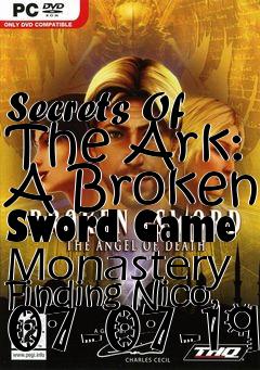 Box art for Secrets Of The Ark: A Broken Sword Game