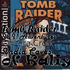 Box art for Tomb Raider III: Adventures Of Lara Croft