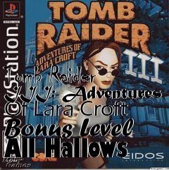 Box art for Tomb Raider III: Adventures Of Lara Croft