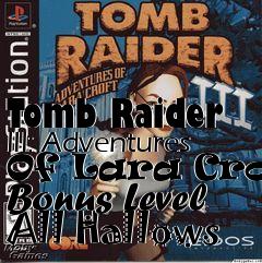 Box art for Tomb Raider III: Adventures Of Lara Croft