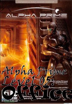 Box art for Alpha Prime