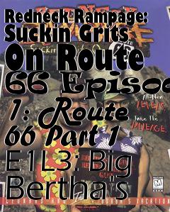 Box art for Redneck Rampage: Suckin Grits On Route 66