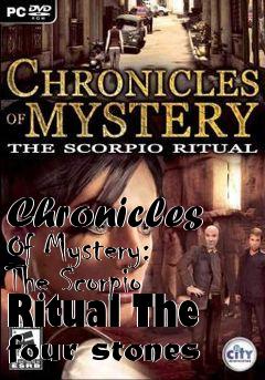 Box art for Chronicles Of Mystery: The Scorpio Ritual