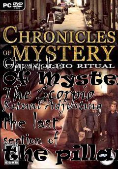 Box art for Chronicles Of Mystery: The Scorpio Ritual