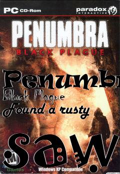 Box art for Penumbra: Black Plague