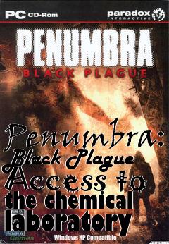 Box art for Penumbra: Black Plague