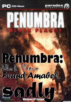 Box art for Penumbra: Black Plague