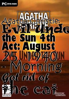 Box art for Agatha Christie: Evil Under the Sun