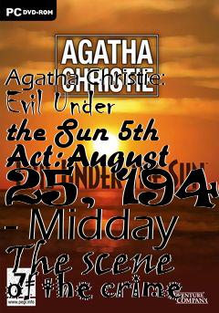 Box art for Agatha Christie: Evil Under the Sun