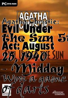 Box art for Agatha Christie: Evil Under the Sun