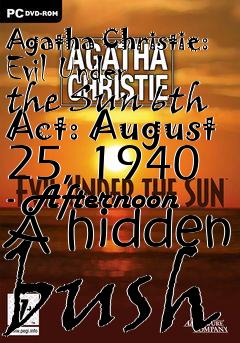 Box art for Agatha Christie: Evil Under the Sun