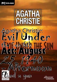 Box art for Agatha Christie: Evil Under the Sun