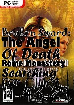 Box art for Broken Sword: The Angel Of Death