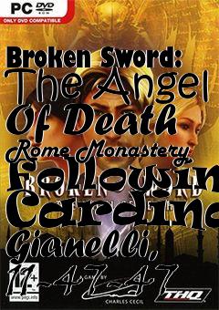 Box art for Broken Sword: The Angel Of Death