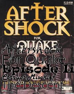 Box art for Aftershock For Quake