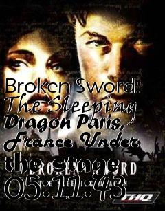 Box art for Broken Sword: The Sleeping Dragon