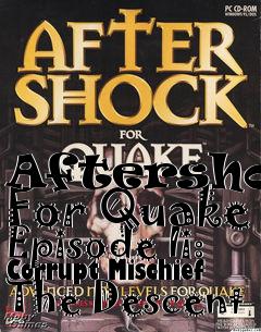 Box art for Aftershock For Quake