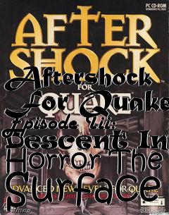 Box art for Aftershock For Quake