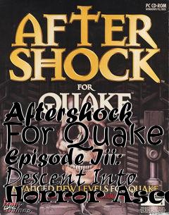 Box art for Aftershock For Quake