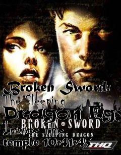 Box art for Broken Sword: The Sleeping Dragon