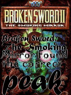 Box art for Broken Sword: The Smoking Mirror